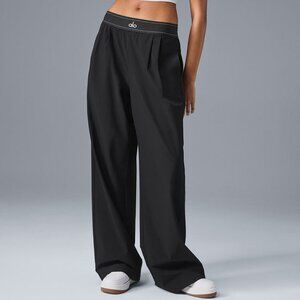 ALO Yoga Charcoal Relaxed Fit Pants